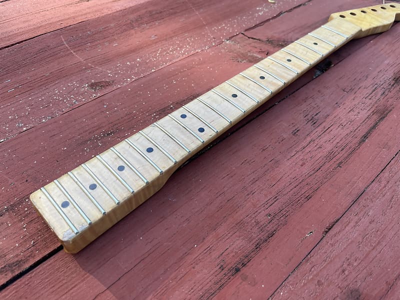 Project Tele Neck w/ Heel Adjustment Truss Rod Unfinished Reverb