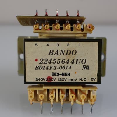 Roland JV-80 Parts - Original Power Transformer Unit (Bando 22455644UO)