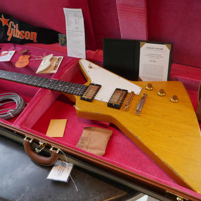 Video! 2021 Gibson Collector's Edition Korina Explorer Murphy Labs Aged Brazilian Rosewood image 1