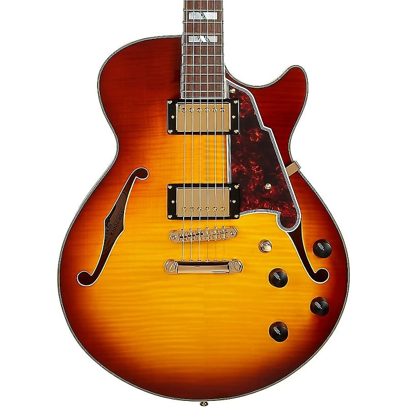 D'Angelico EX-SS Semi-Hollow with Stop-Bar Tailpiece image 2