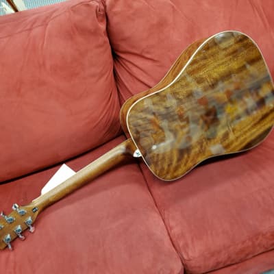 Washburn D10S left Handed  acoustic guitar Natural finish model #HD10SLH-O-U image 6