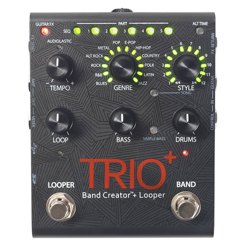 DigiTech TRIO Plus Band Creator + Looper | Reverb