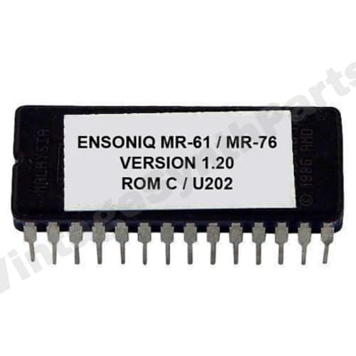 Ensoniq MR-61 / MR-76 - Version 1.20 Rom C Firmware OS Update Upgrade Eprom MR61 MR76