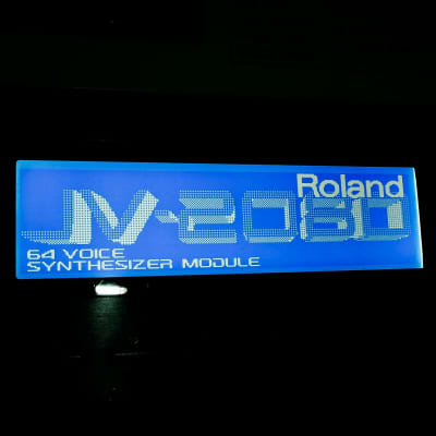 Roland JV-2080 (NEW) LED Graphic Display !