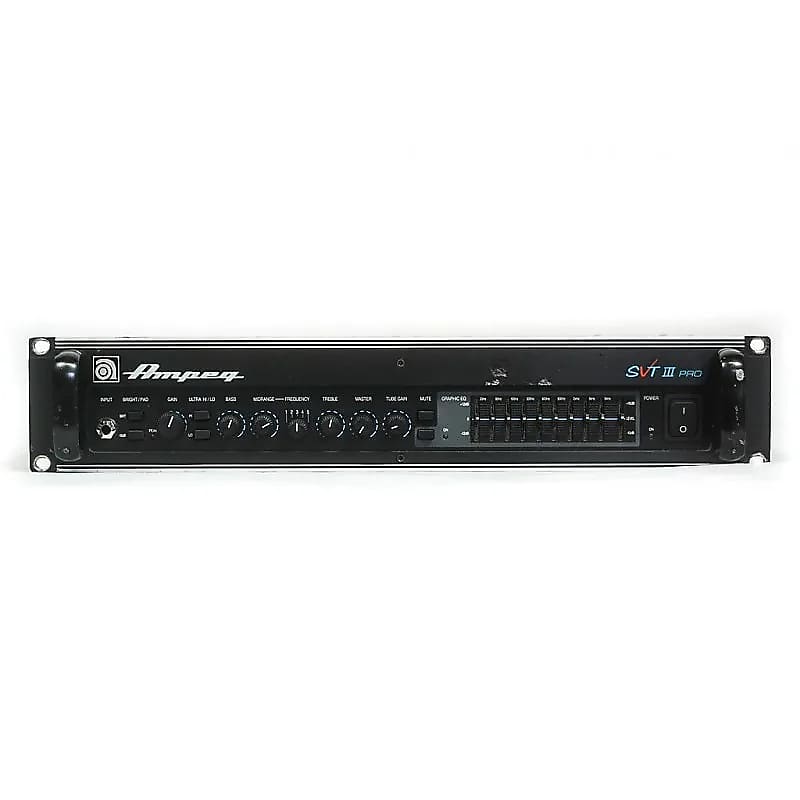 Ampeg SVT III Pro 450-Watt Hybrid Rackmount Bass Amp Head