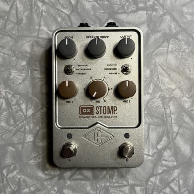 Reverb.com listing, price, conditions, and images for universal-audio-ox-stomp-dynamic-speaker-emulator