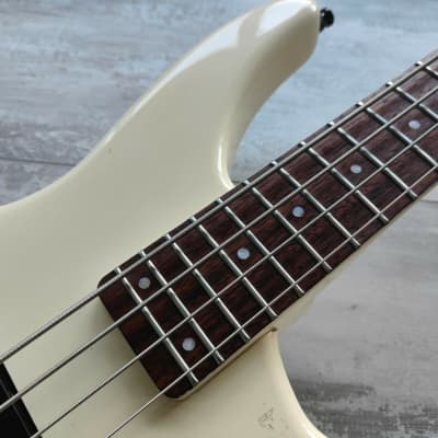 1989 Rockoon Japan (by Kawai) RHB-40 Bass (White) image 4