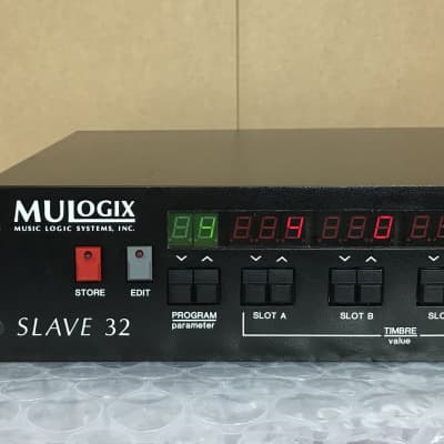 1985 Mulogix Slave 32  Vintage digital synth DK Synergy Crumar GDS 80s Fairlight PPG Synclavier image 2
