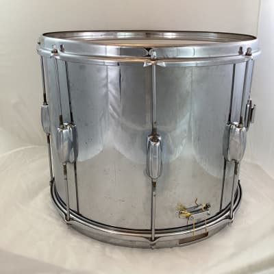 Slingerland 15x12" Marching / Field Snare - Maple shell with Chrome finish  Chrome image 3
