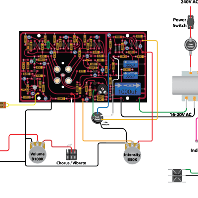 Uni-vibe Replica PCB (Shin-Ei / Honey) | Reverb