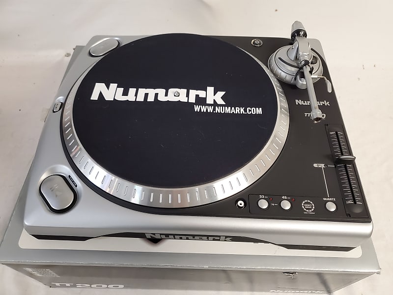 NUMARK TT-200 Hi Torque Direct Drive Turntables With Manuals - Excellent  Condition - SOLD As A PAIR