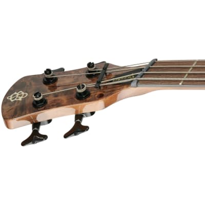 Spector NS Dimension Multi-Scale 4-String Bass Guitar - Super Faded Black image 13