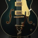 Gretsch G6196T-59 Vintage Select Edition '59 Country Club Hollow Body with Bigsby, TV Jones - Cadillac Green