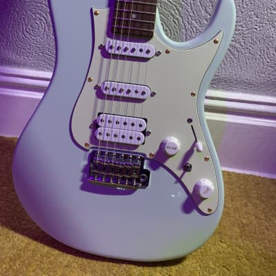 Ibanez azes 40 HSS 2022 Mint green *upgraded* perfect condition image 2