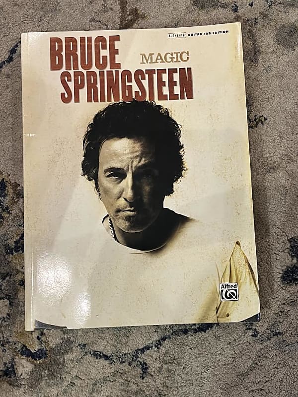 Bruce Springsteen Magic Guitar Tab Book | Reverb