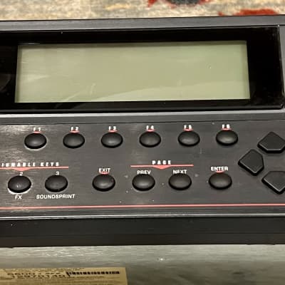 E-MU Systems E4X Rackmount 128-Voice Sampler Workstation 1996 - Black