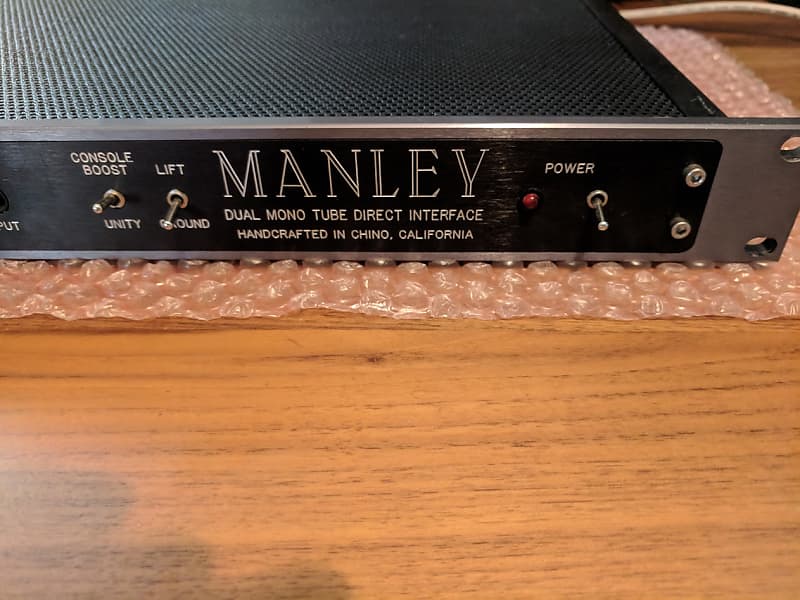 配信機器・PA機器・レコーディング機器 MANLEY TUBE DIRECT INTERFACE Manley Stereo Tube Direct Interface with EQ - Vintage King