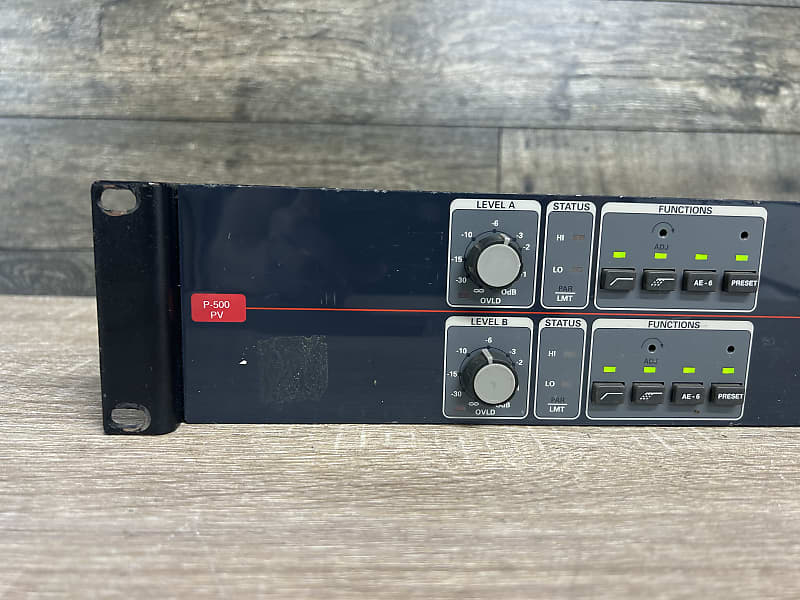 Apogee P-500 PV Dual Channel Speaker Management System #1241