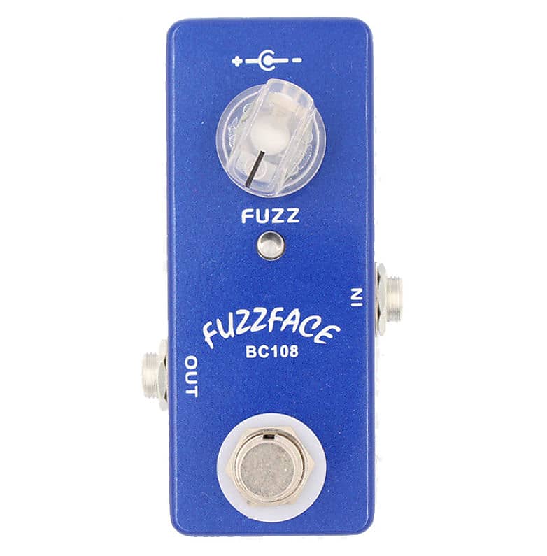 Mosky Audio Micro Pedal BLUE FUZZ FACE BC108 (Dunlop Silicon Fuzz Face) image 1
