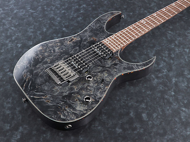 Ibanez RG921WBB Premium Electric Guitar, Transparent Gray
