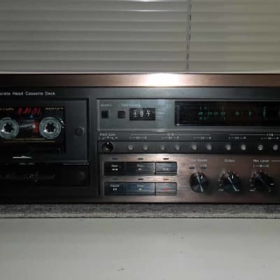 1981 Nakamichi 680ZX 3-Head Auto Azimuth Stereo Cassette Deck Newly Serviced 10-2021 Excellent #206 image 6