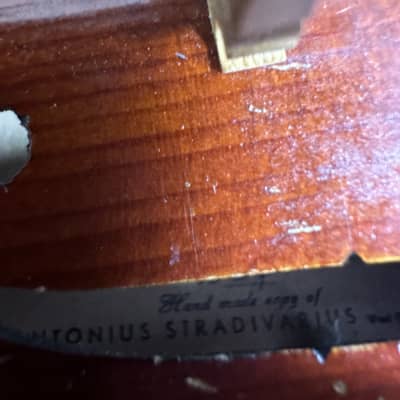 Vintage 1967 E R Pfretzschner Antonius Stradivarius 22" 3/4 Violin Mittenwald OBB image 20