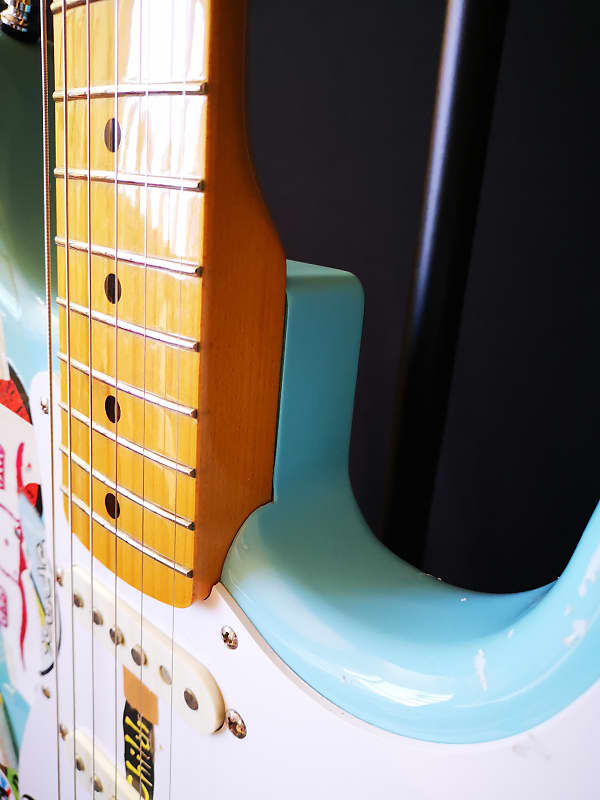 Fender Japan プレベ カスタム Seymour Duncan Fender Made in Japan Limited Run Super-Sonic # 3Tone
