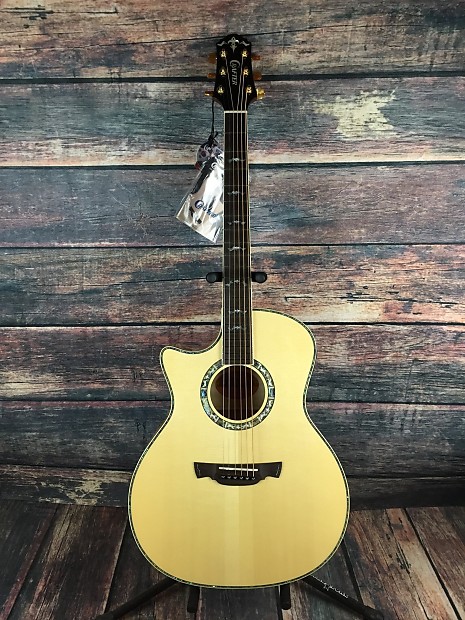 Crafter Left Handed GAE 33 Acoustic Electric Guitar