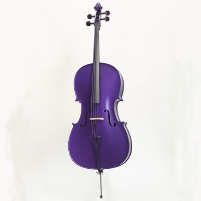 Stentor 1490EPU Harlequin Series 4-String Full Size 1/2 Cello Outfit w/Padded Cover & Bow image 1