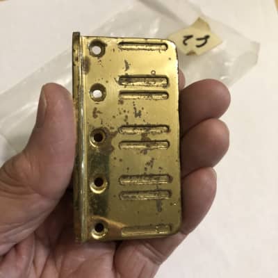 Fender Bass 1980's Gold Bridge and Thumb rest image 7