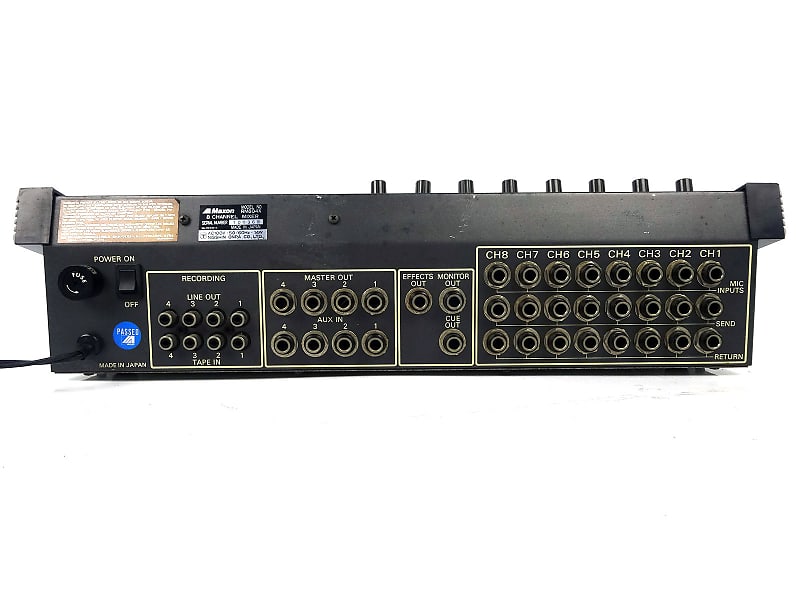 Maxon RM-804X アナログミキサー 「NCNR」 Maxon RM-804X アナログミキサー 「NCNR」