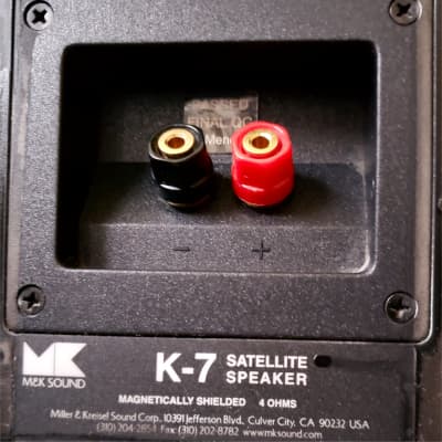 Miller & Kreisel K-7 Compact Audiophile Monitor Speaker M&K Great MK Sound! image 5