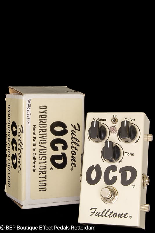 Fulltone OCD V1 Series 6 Obsessive Compulsive Drive 2012 s/n 75511 USA image 1