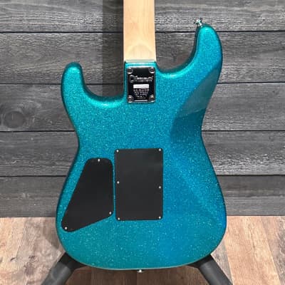 Charvel Pro-Mod San Dimas Style 1 HSS FR M Electric Guitar - Aqua Flake image 4