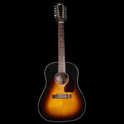 Gibson Acoustic J-45 12-String Acoustic-Electric Guitar - Vintage Sunburst image 3