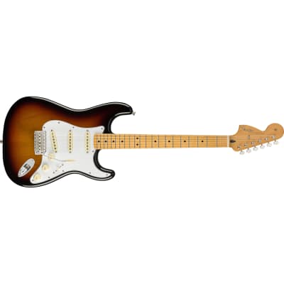 Fender Jimi Hendrix Stratocaster Guitar, Maple Fretboard, 3-Color Sunburst image 1