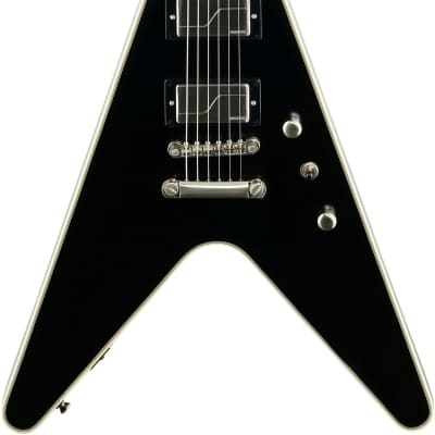 Epiphone Flying V Prophecy Electric Guitar, Black Aged Gloss image 2