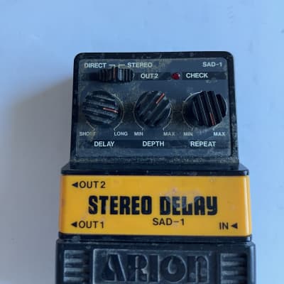 Arion SAD-1 Stereo Analog Delay Rare Vintage Guitar Effect Pedal MIJ Japan image 2