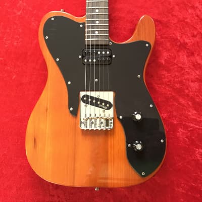 Martyn Scott Instruments "Custom 72" Handbuilt Partscaster Guitar in Mocha Ash with Black Sparkle Plate image 6