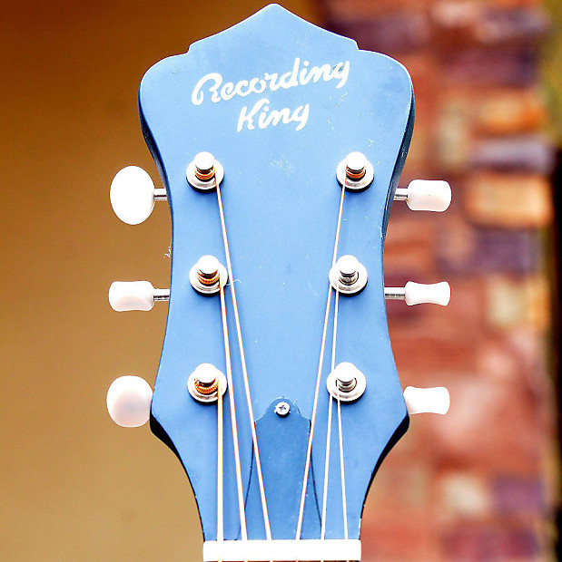 Recording King RPH-05 Dirty 30's Solid Top Single-0 Acoustic Guitar image 6