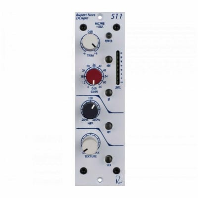 Rupert Neve Designs Portico 511 500-Series Mic Pre Module with Silk