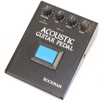 Reverb.com listing, price, conditions, and images for rockman-acoustic-guitar-pedal