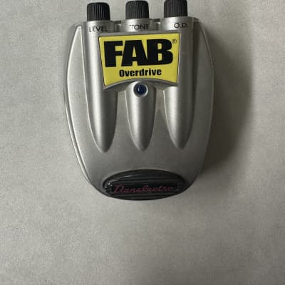 Danelectro Fab Overdrive 2000s - Silver for sale
