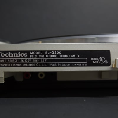 Technics SL-Q200 Direct Drive Turntable image 8
