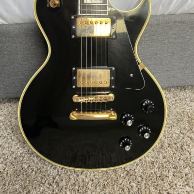 ESP Navigator N-LP-CTM (Les Paul Custom) 2004 - Black | Reverb