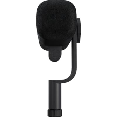 Logitech Blue Sona Active Dual-Diaphragm Dynamic XLR Microphone (Graphite)  Bundle with Microphone Stand, XLR Cables, and Pop Filter (4 Items)