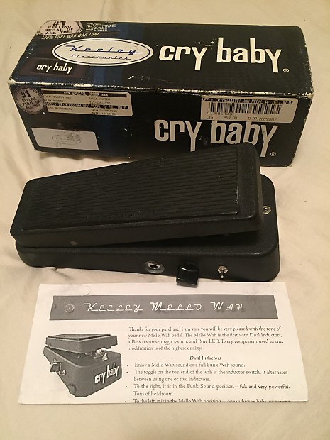 【ジャンク】keeley  mello wah Crybaby GCB95 ジャンク】keeley mello wah Crybaby GCB95