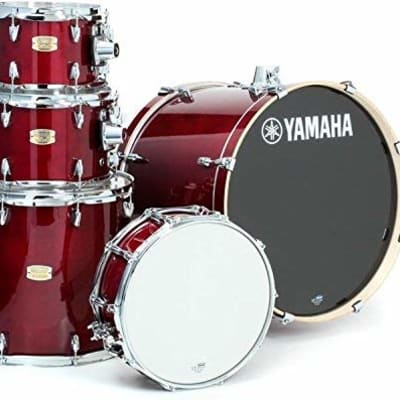 Yamaha Stage Custom Birch Shell Pack 5pc with 22" Kick - Cranberry Red