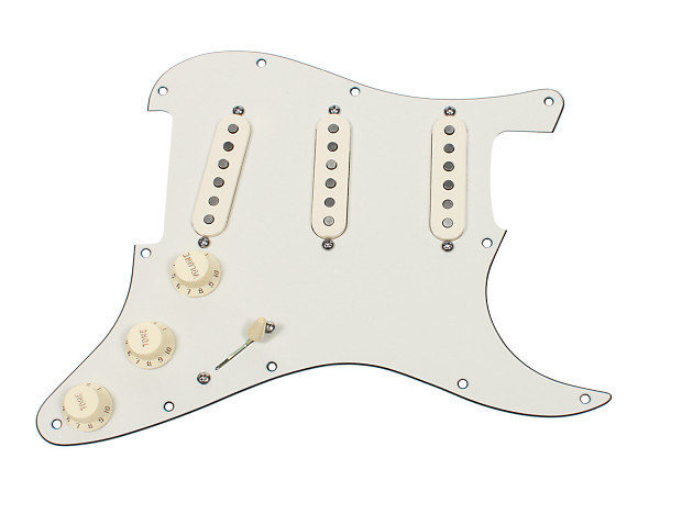 920D Custom Shop 21-15-11 Fender Tex-Mex Loaded Prewired Strat Pickguard image 1