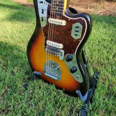 1963 Fender Jaguar Electric Guitar with Original Case image 4